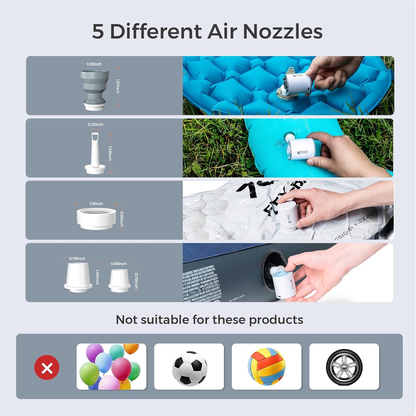 Ultra-Mini Rechargeable Air Pump™