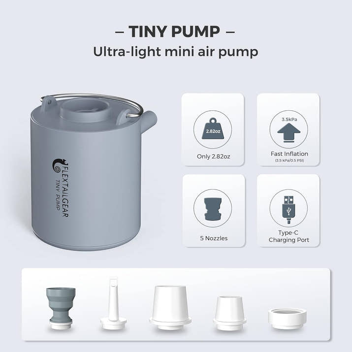 Ultra-Mini Rechargeable Air Pump™