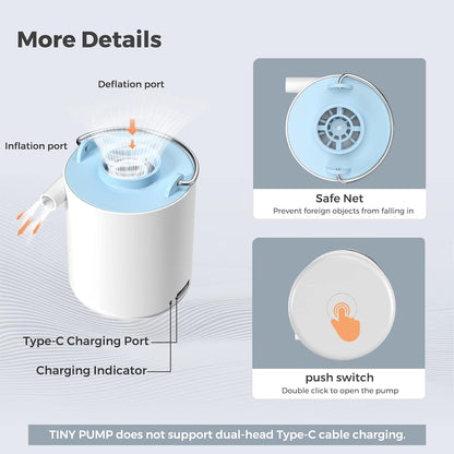 Ultra-Mini Rechargeable Air Pump™